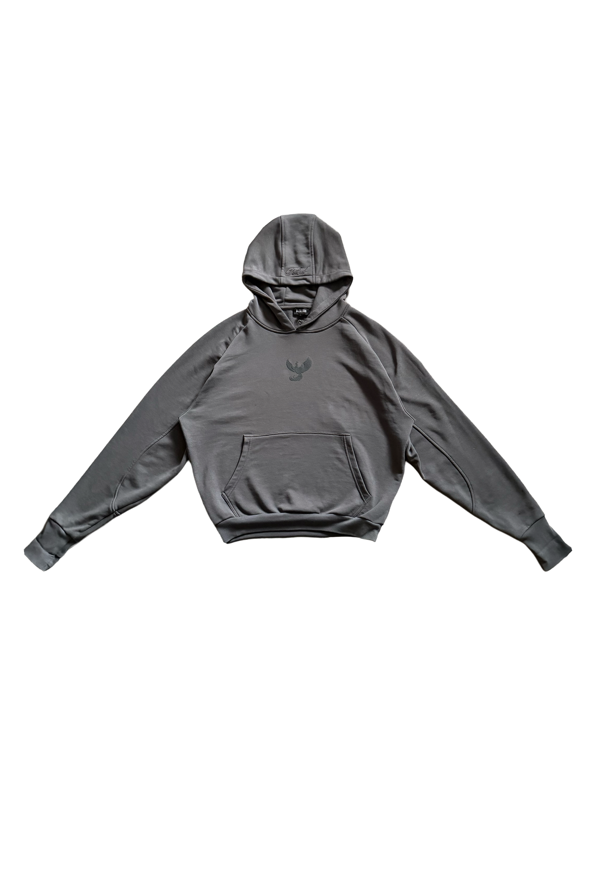 'BASED V2' Hoodie Grey