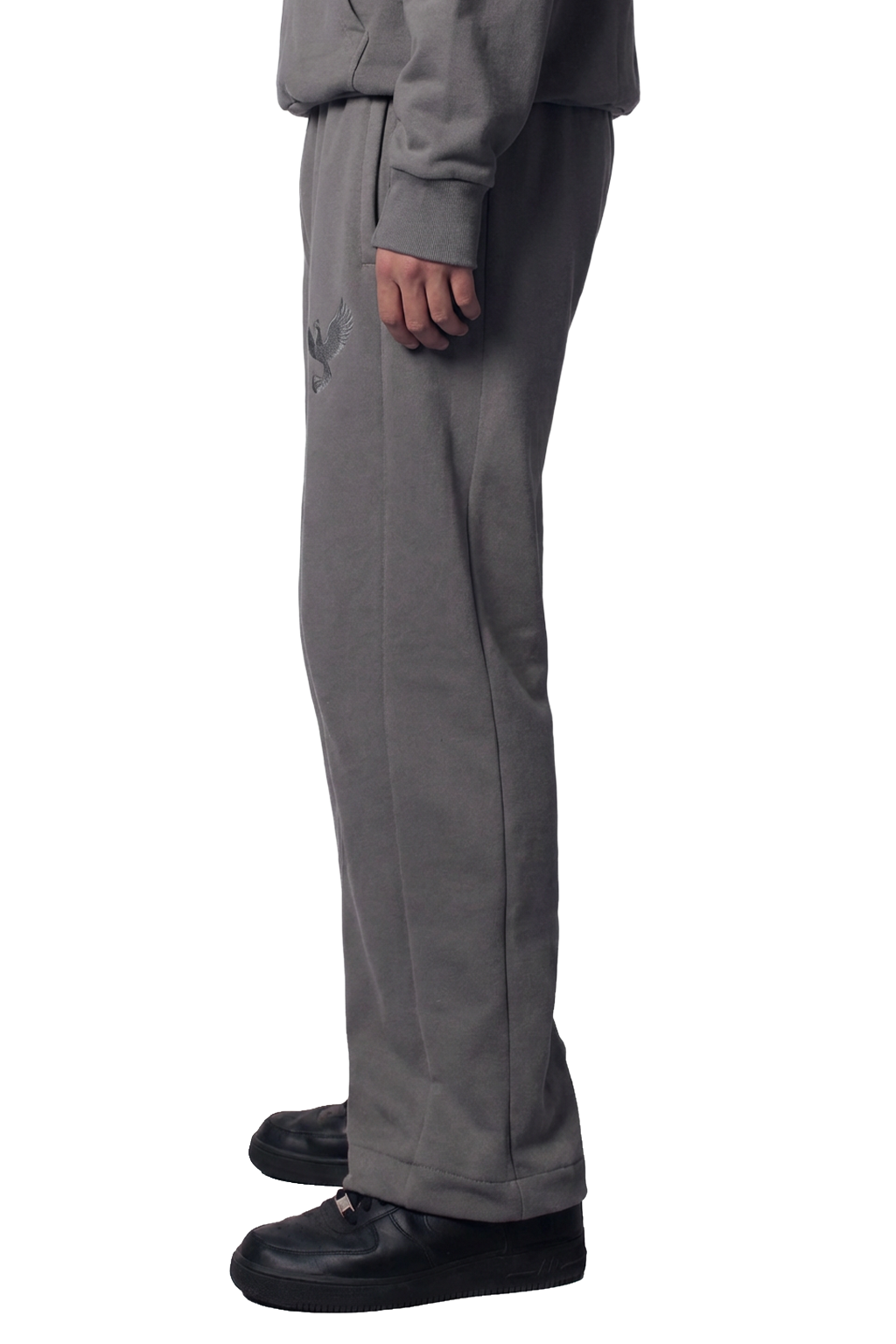 'BASED V2' Open Leg Jogger Grey